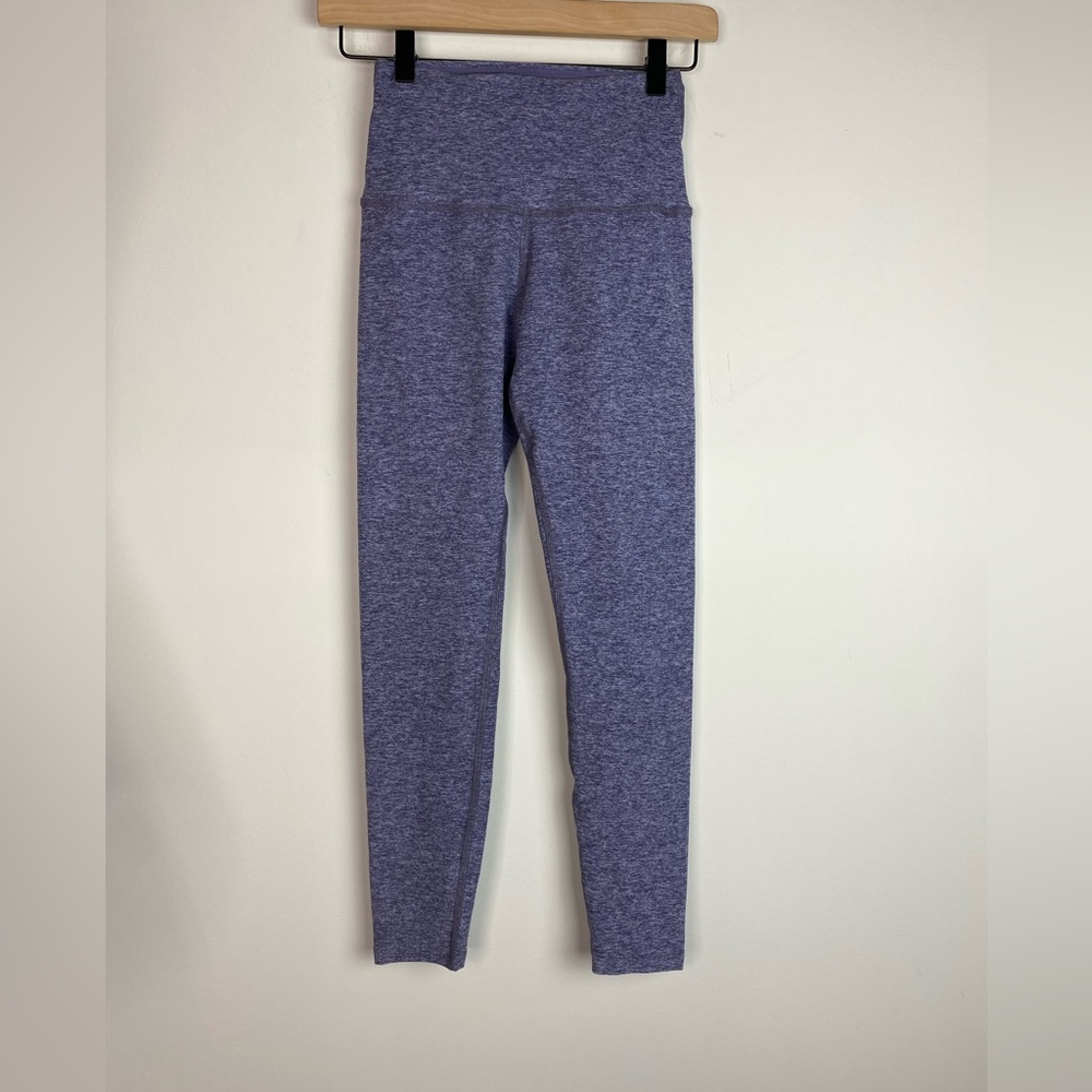Beyond Yoga Periwinkle Spacedye Leggings S 7/8 Length High rise